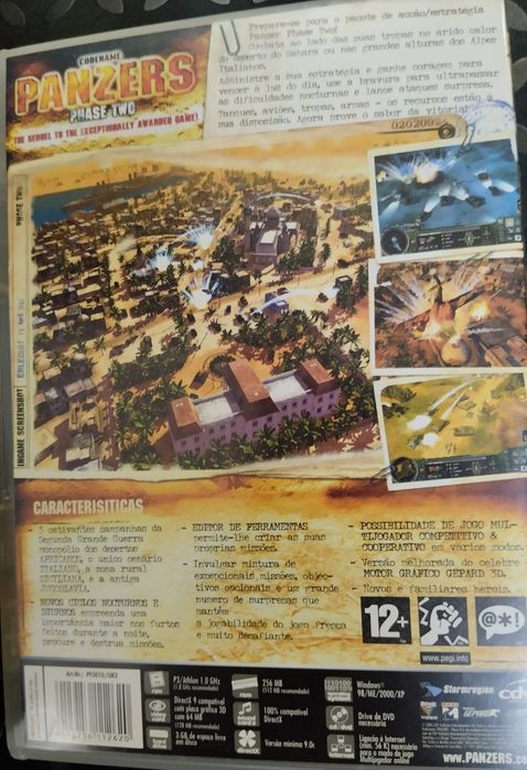 Jogo PC- DVD Panzers Phase Two