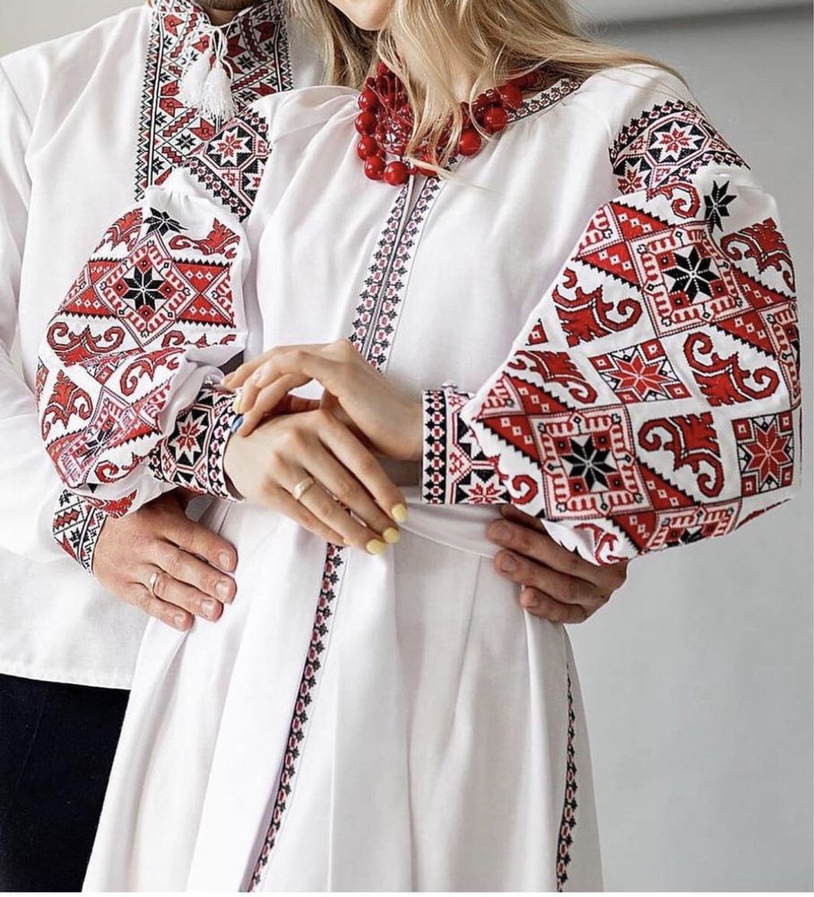 Весільний комплект вишиванки