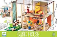 Drewniany domek dla lalek CUBIC DJ07801 Djeco - Likwidacja sklepu