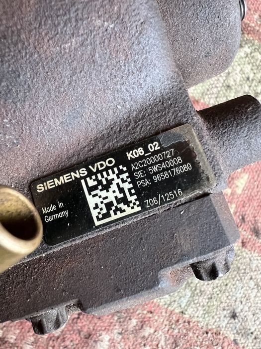 9658176080 паливний насос тнвд Ford Fiesta Fusion 1.4 TDCI