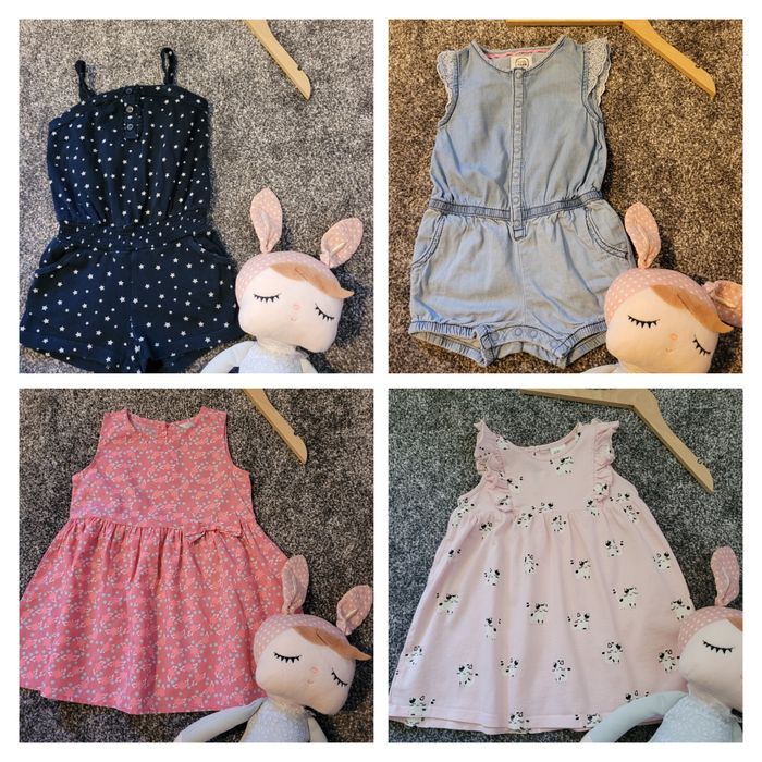 Mega paka ubrań dziewczynka rozmiar 80 Zara, Next, H&M