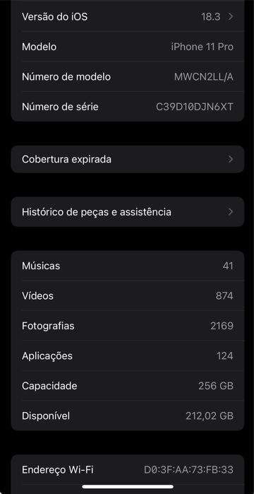 Iphone 11Pro 256Gb_Branco