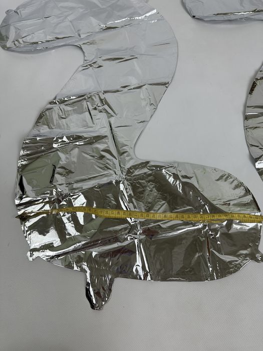 Воздушный большой шар цифра 2