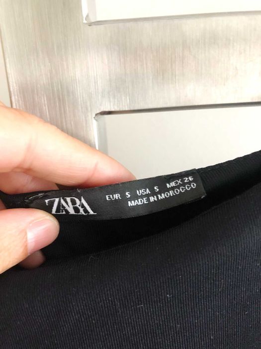 Body preto da Zara