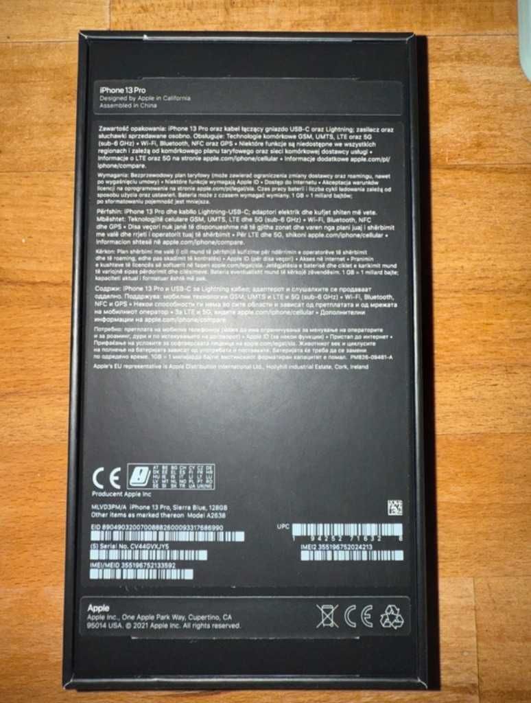 iPhone 13 Pro 128gb Świetny stan 88% kondycji i zero zarysowań