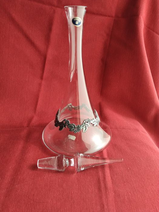 Garrafa cristal boémia