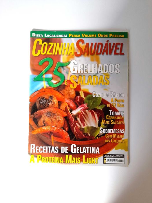 Revista Culinária da coleção Cozinha Saudável Número 15 2005