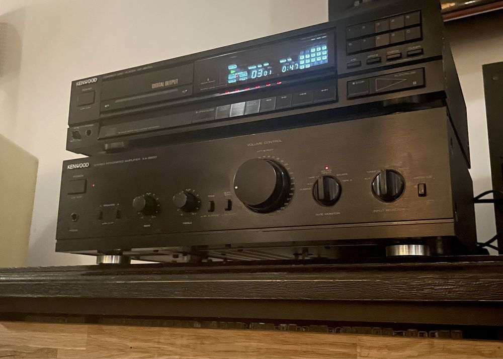 Kenwood KA-660D 1988r 2x100W mocne deraliczne brzmienie vintage