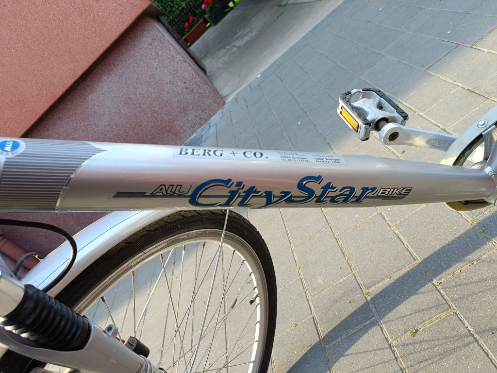 Rower treningowy city Star aluminiowy