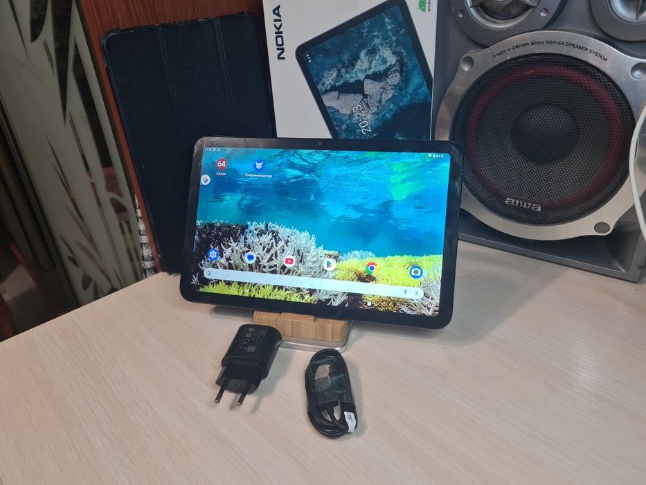 Планшет 10' для дитини та ігор Nokia T20 LTE | Android 13 | 4/64 ГБ