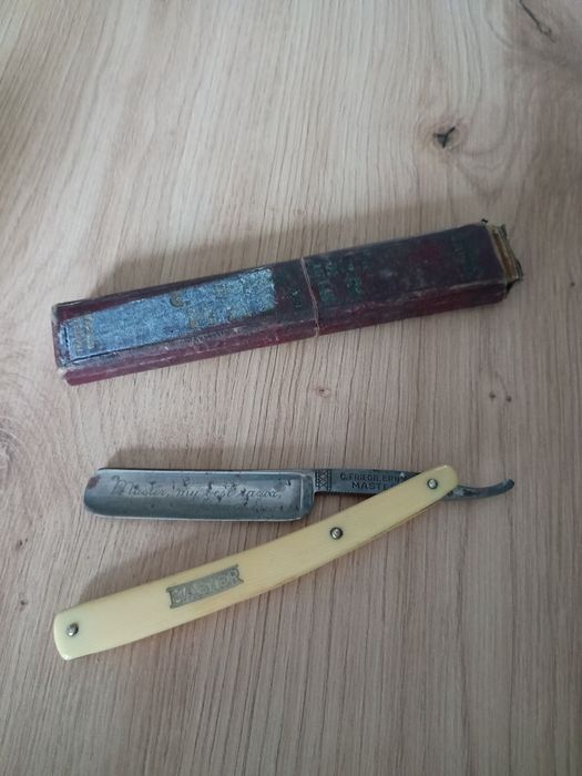 Stara brzytwa Wald Solingen Master! antyki