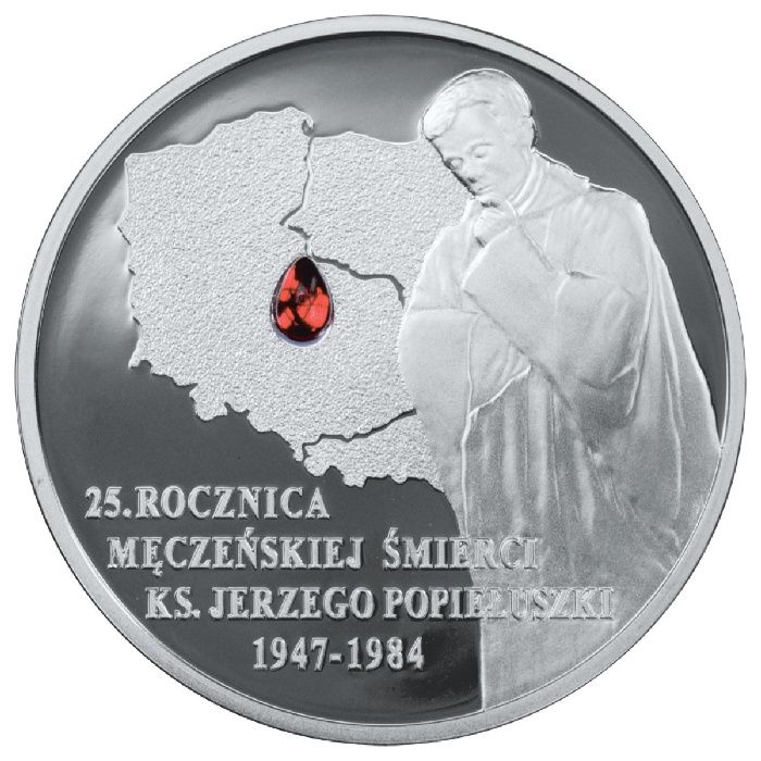 10 zł - 25. rocznica śmierci Księdza Jerzego Popiełuszki OKAZJA
