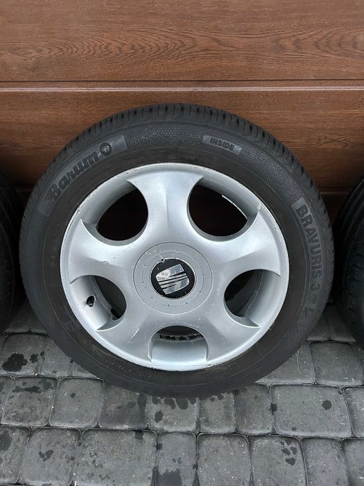 KOŁA SEAT/AUDI/VW 16 CALI/ 5x112 / 57.1 / OPONY LETNIE 205/55/16