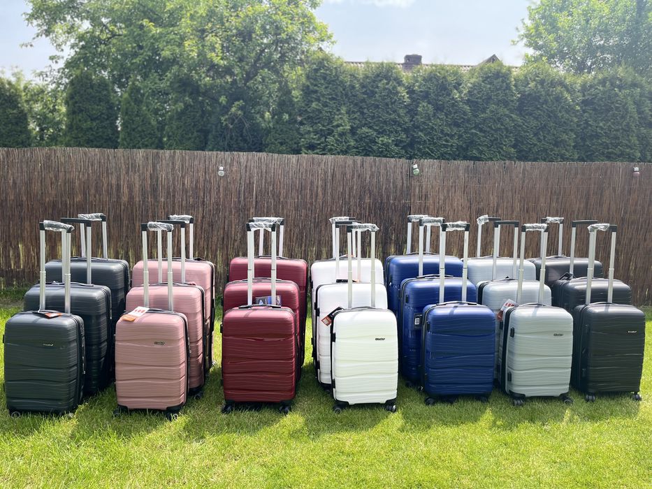 Nowy komplet walizek / walizki / polipropylen pp5/pp4 najnizsza cena!