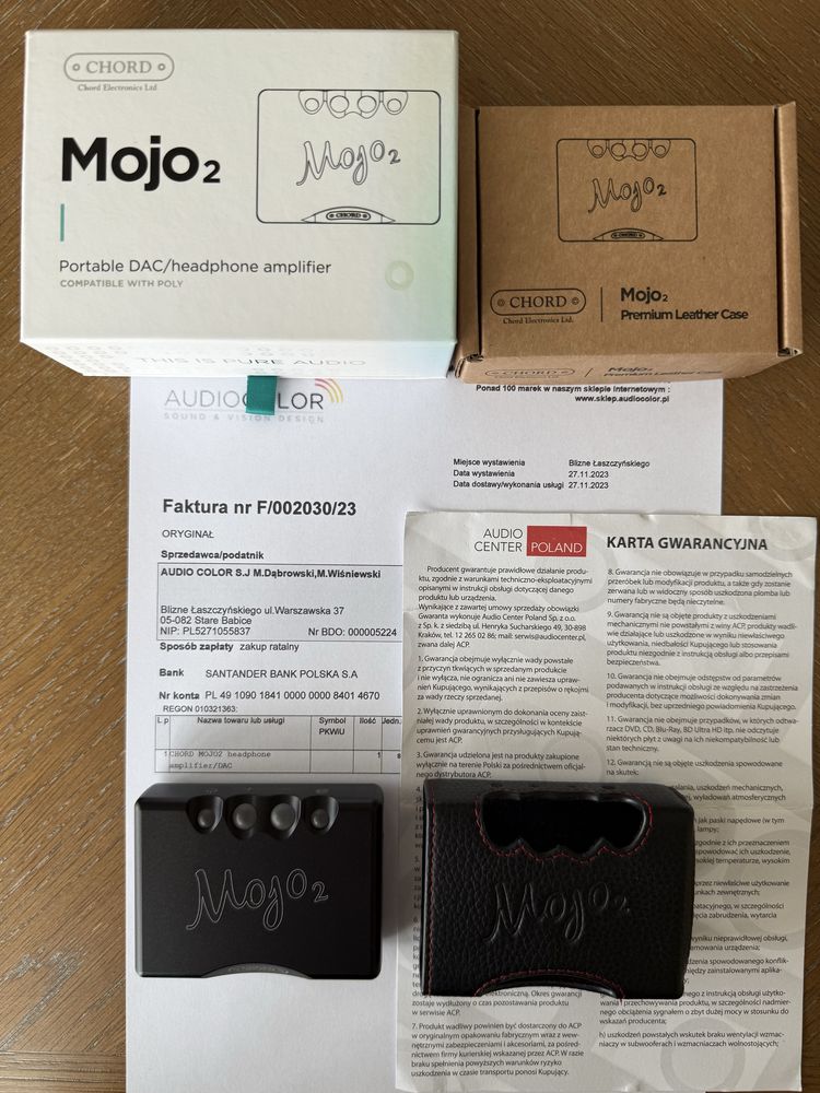 Chord Mojo 2 na gwarancji
