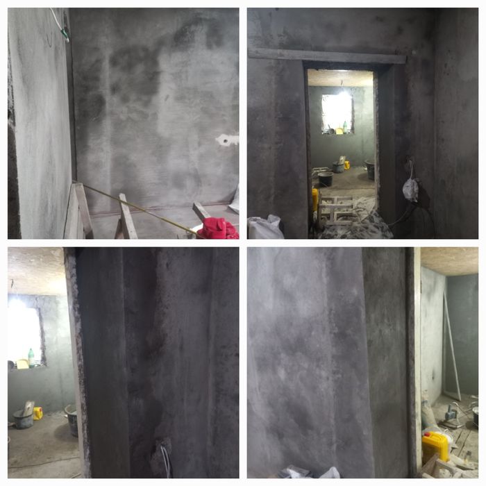 Демонтажні роботи, Штукатурка, стяжка, шпаклівка