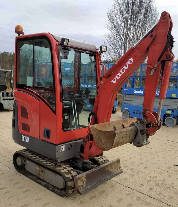 Minikoparka volvo EC15D cesja leasingu