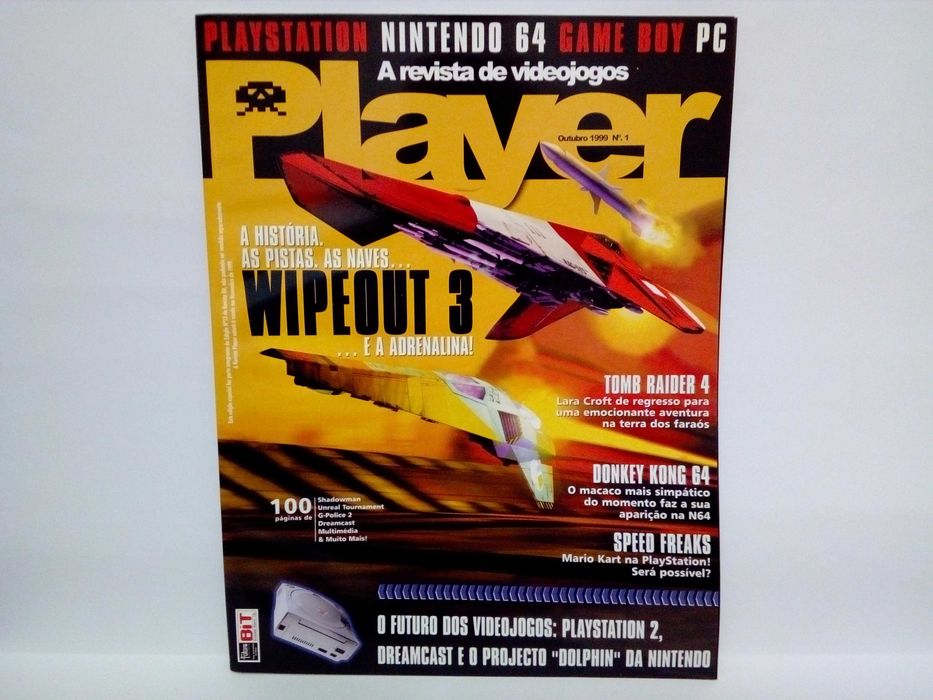 Revistas de Jogos anos 90 e 2000 números 1