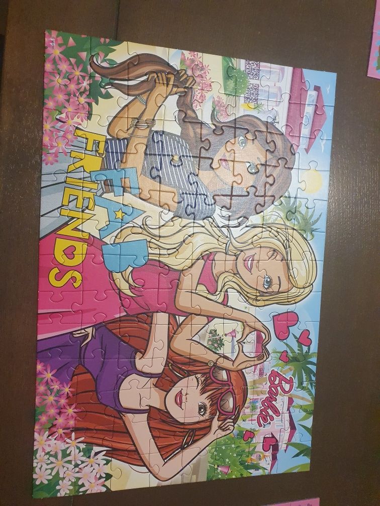 Puzzle Barbie 100 elementów