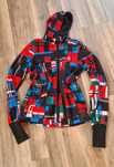 Bluza biegowa  kapturem NESSI r. S