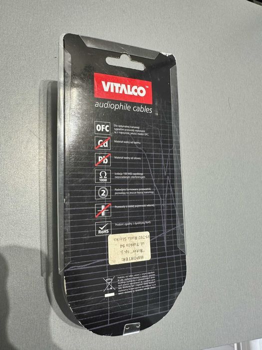 Kabel Vitalco przyłącze gniazda XLR - Jack 6.3