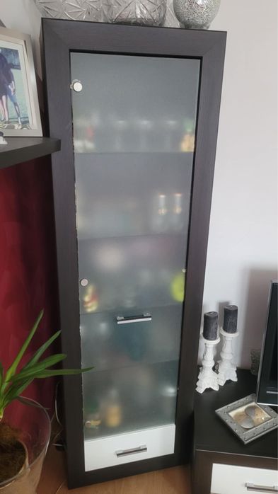 Zestaw witryna komoda rtv