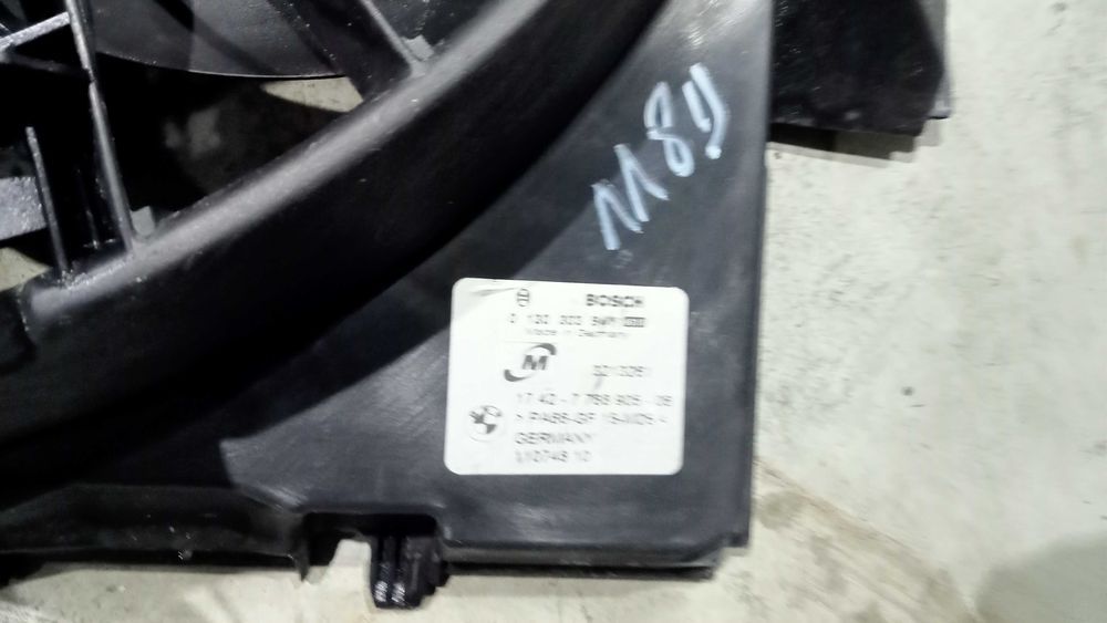 Frente fibra  termoventilador reforço parachoques BMW 1 (E87)