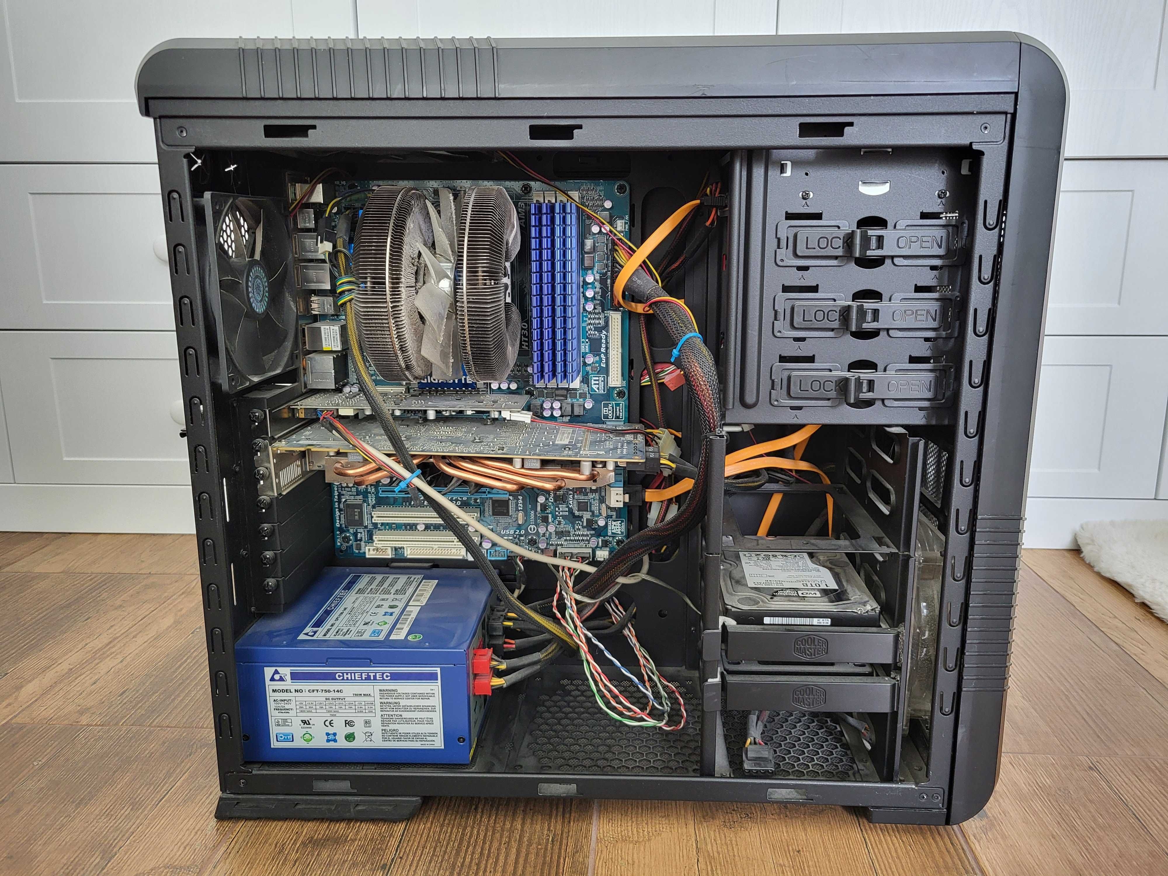 ПК AMD Phenom II X4 / HD5850 1ГБ / SSD 180ГБ + HDD 1ТБ / 8ГБ DDR3