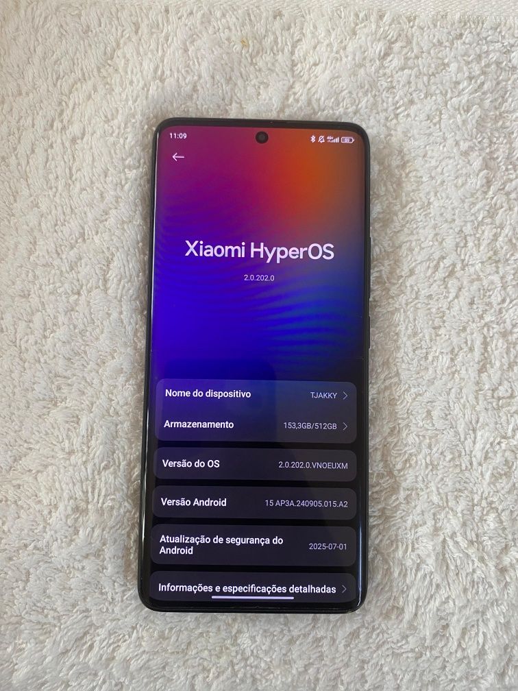 Telemóvel Xiaomi Redmi note 13 pro 5G+ 512GB