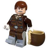 LEGO STAR WARS minifigurka Han Solo (Hoth) sw0466 z nakryciem głowy