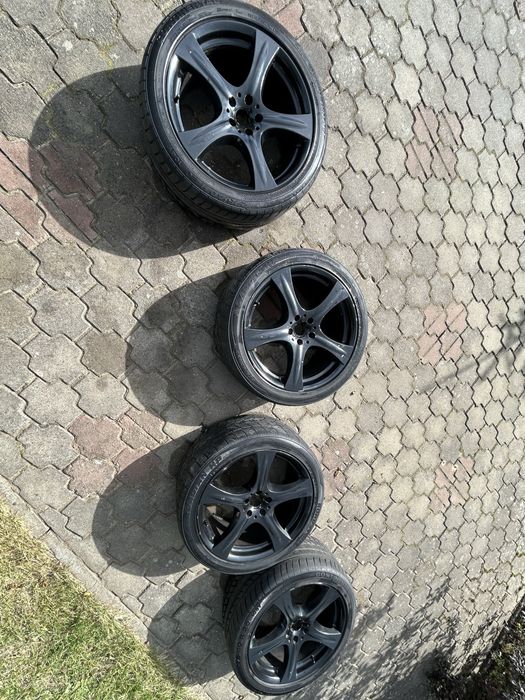 Felgi 20 cali z oponami 275/40 R20 5x112 Audi