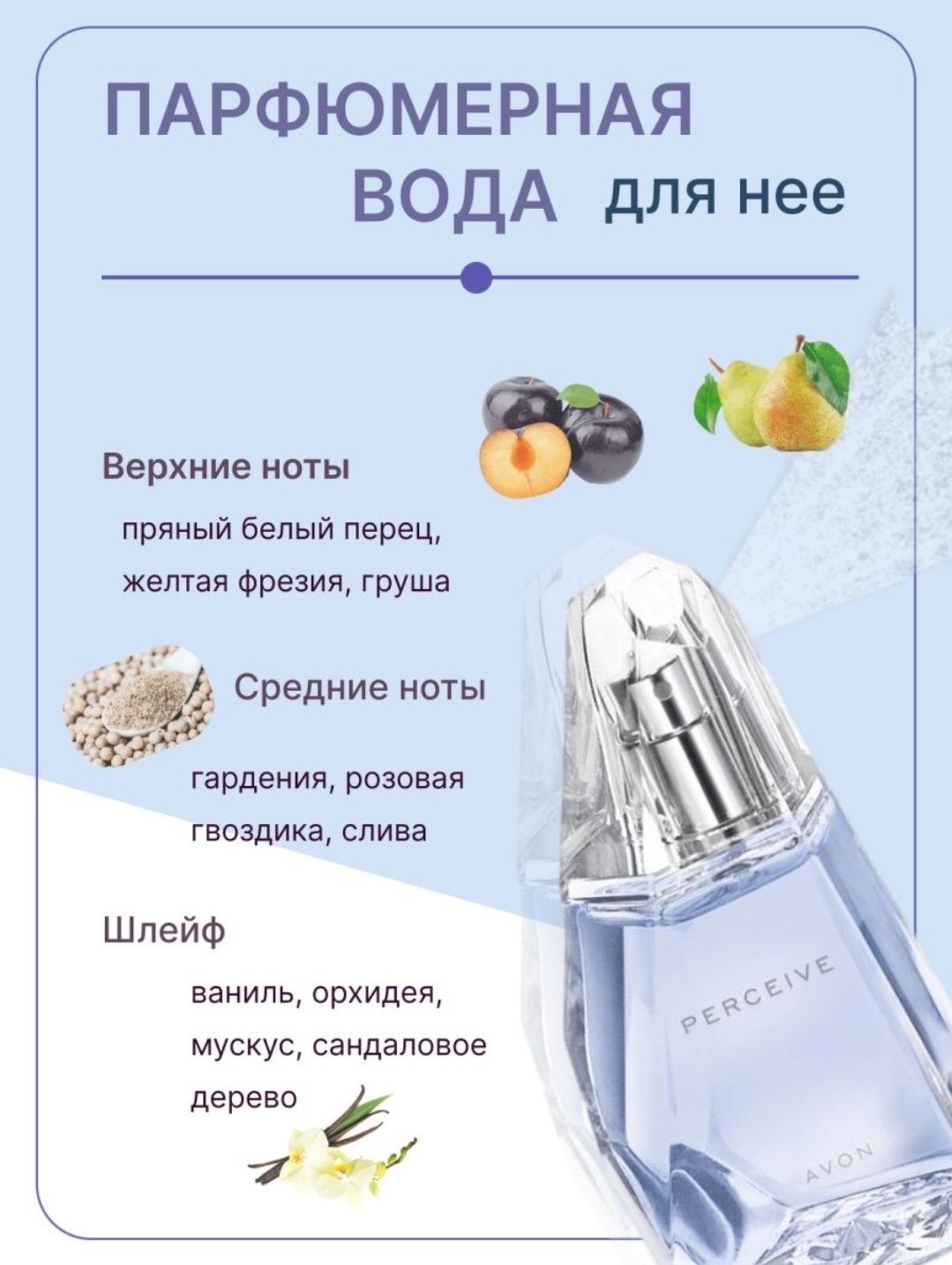 Акція ! 255 грн ! Парфюми  Avon Perceive,Dew,Cashemere