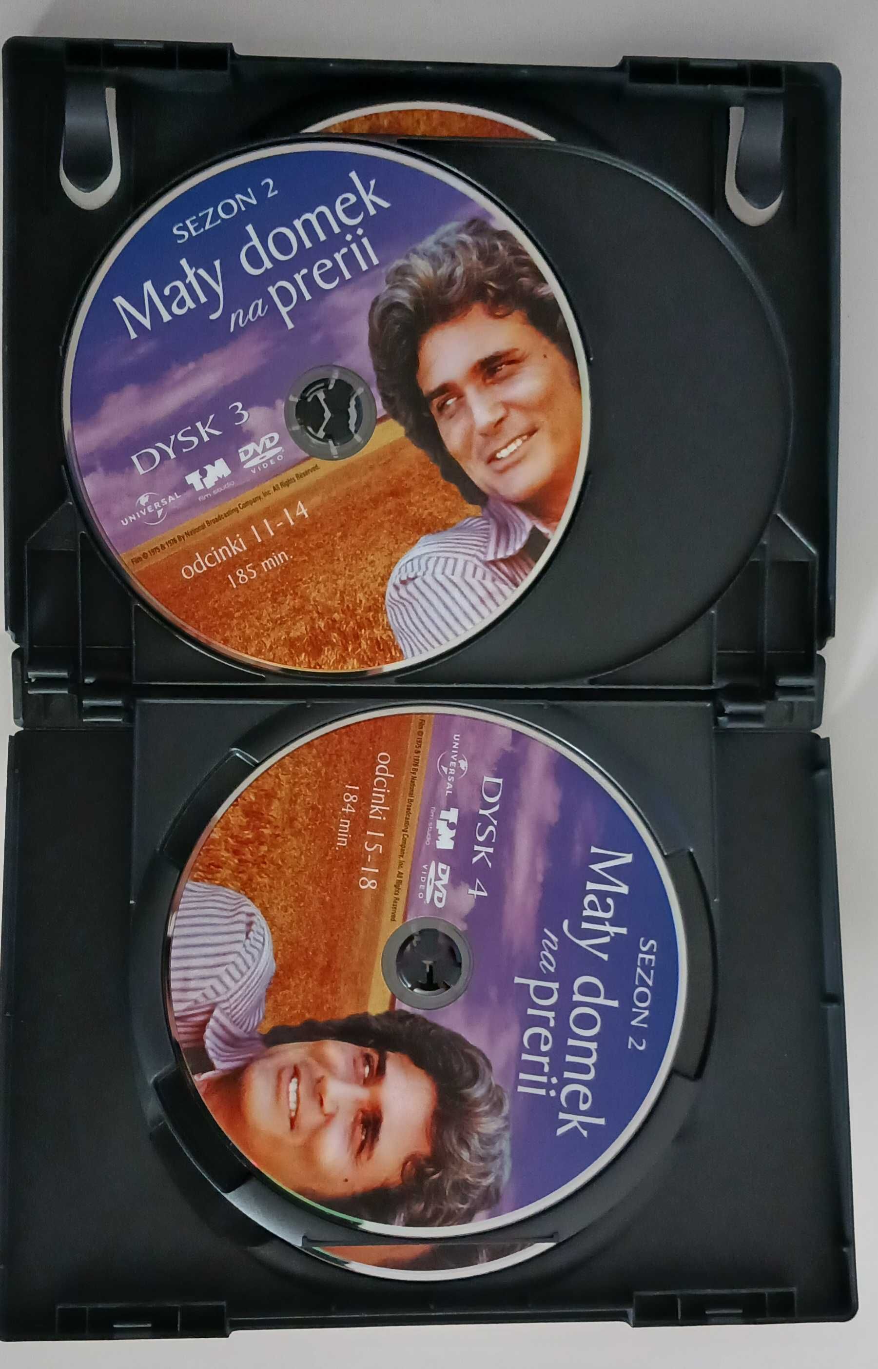 DOMEK NA PRERII dvd, CAŁY 2 sezon,  lektor PL