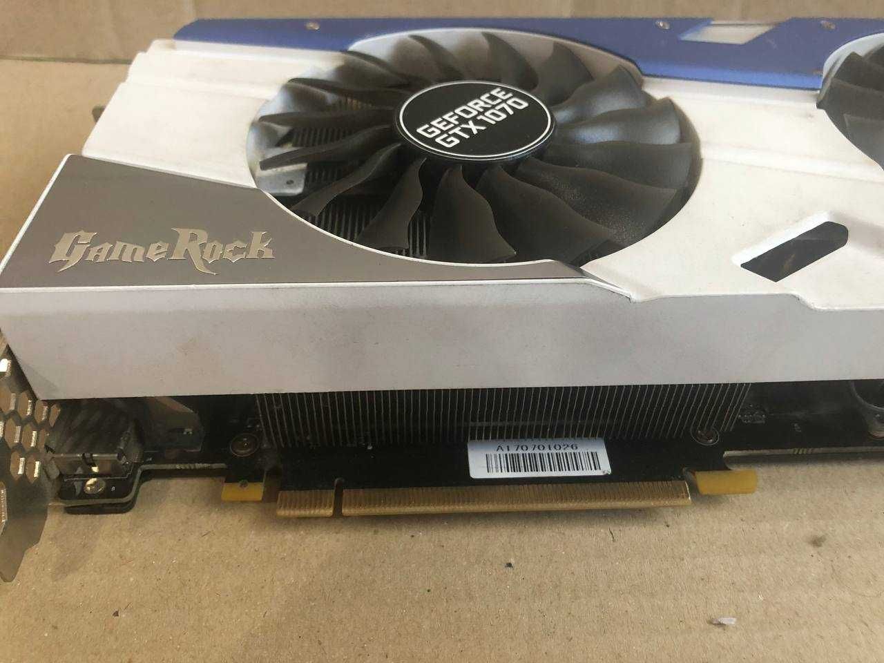 Видеокарта Palit GeForce GTX 1070 8gb GameRock