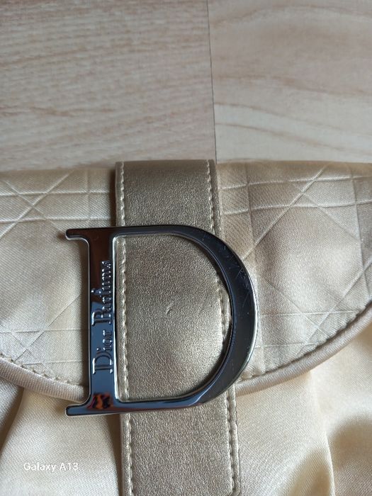 Christian Dior oryginalna damska kosmetyczka ecru
