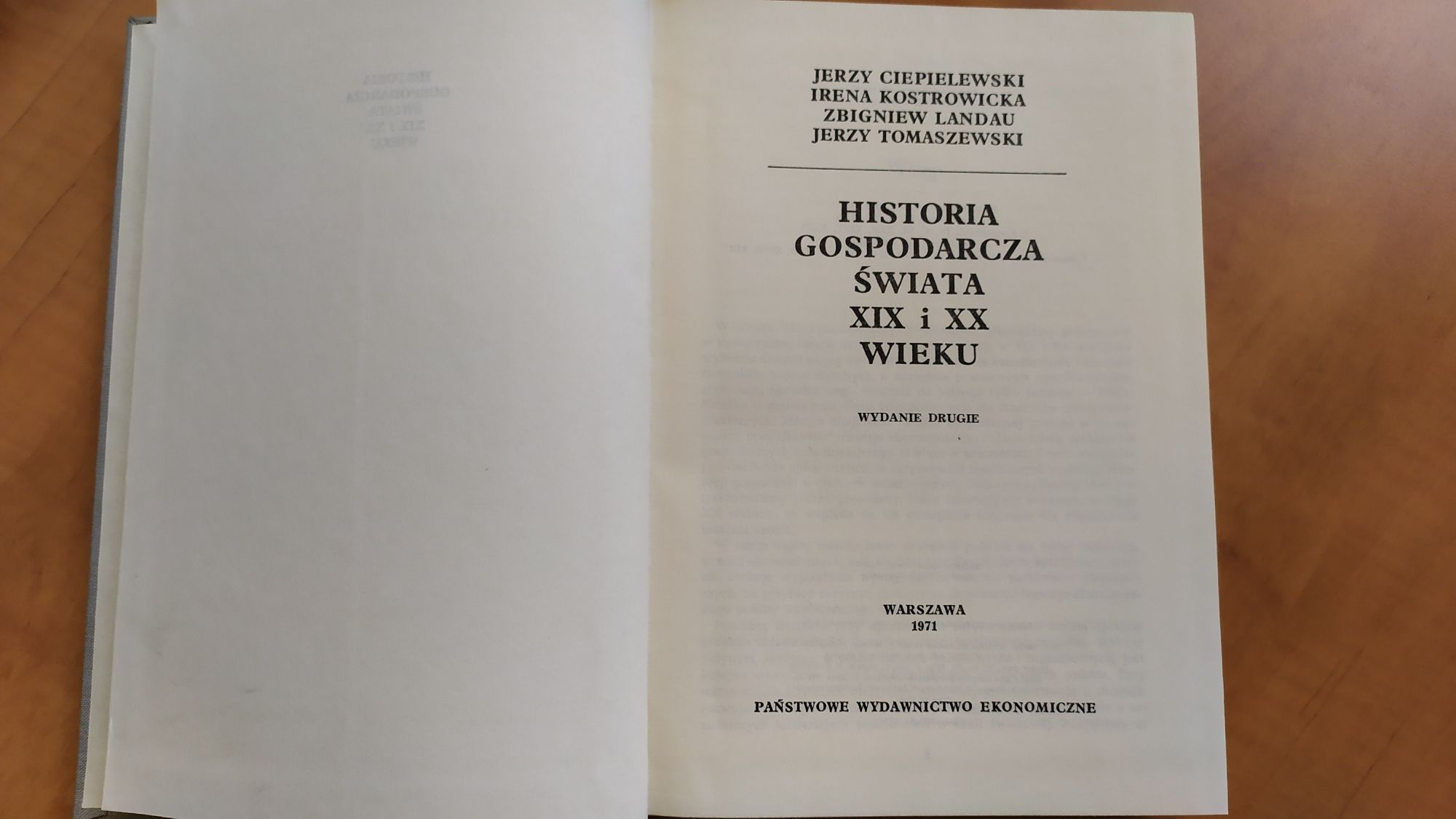 Historia gospodarcza świata XIX i XX wieku