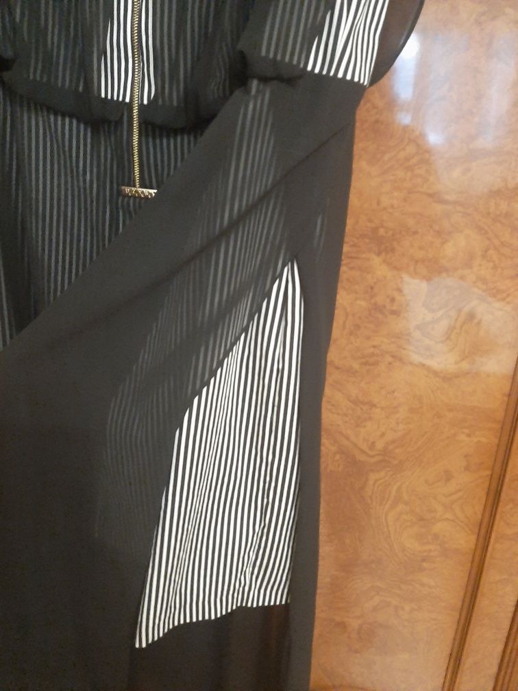 Плаття святкове двохшарове стрейч-котон 52розмір
