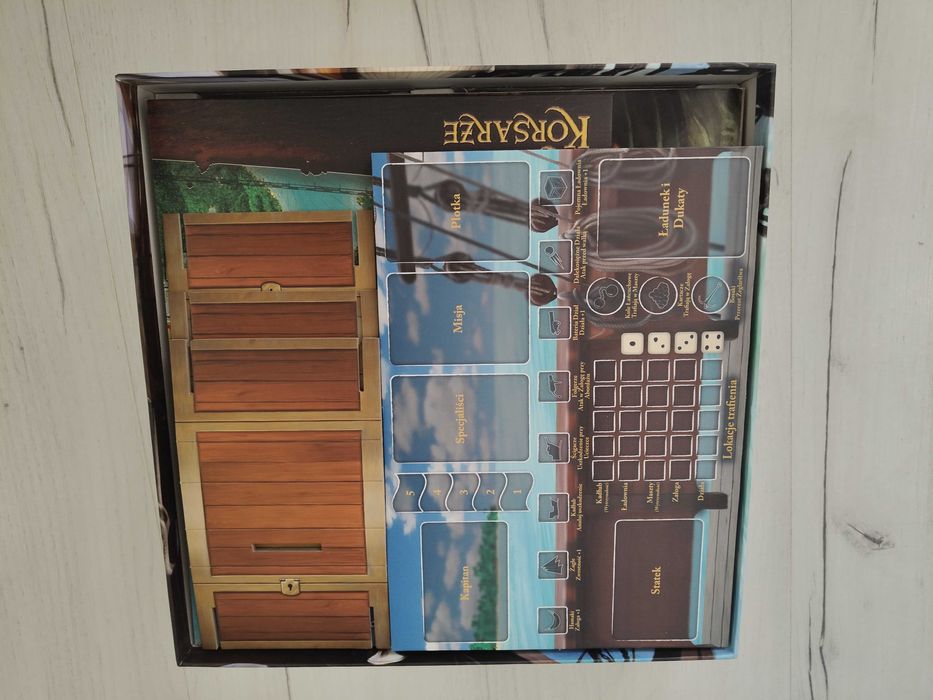 Kupcy i Korsarze gra planszowa