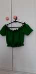 Bluzka z falbankami Crop top new look rozmiar 36
