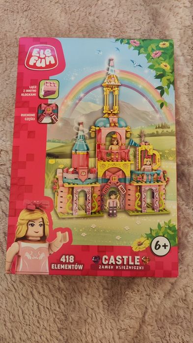 Klocki zamek księżniczki
