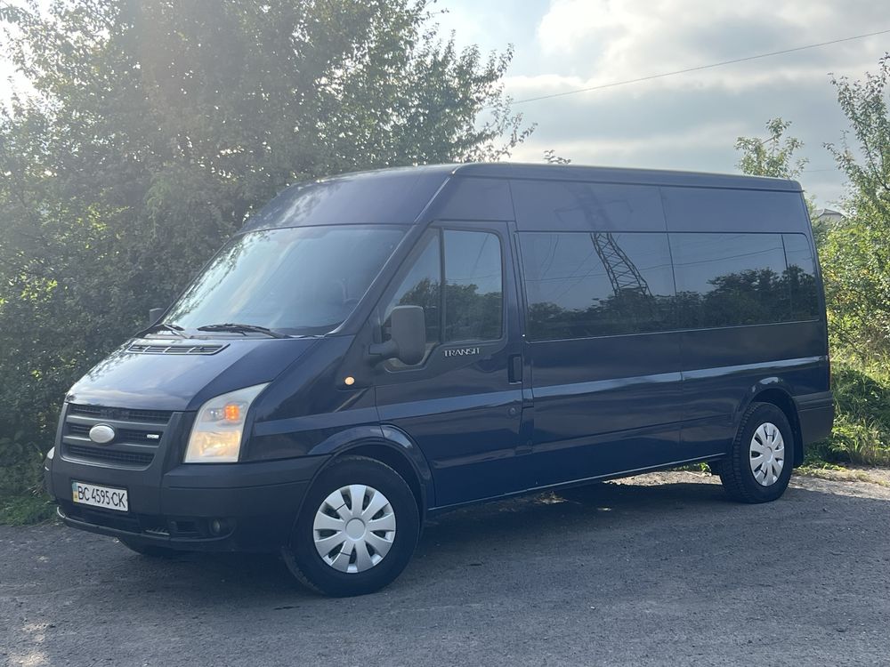 Ford Transit лонг 2007р 2.4 TDCI оригінальний пасажир
