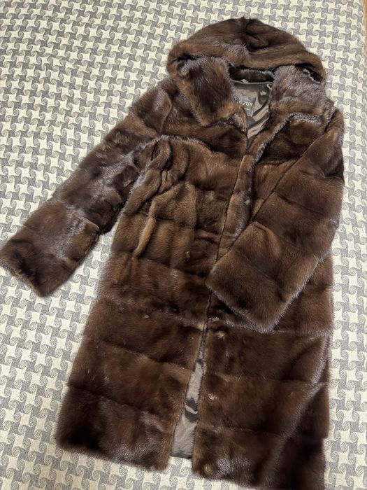 Норковая шуба трансформер