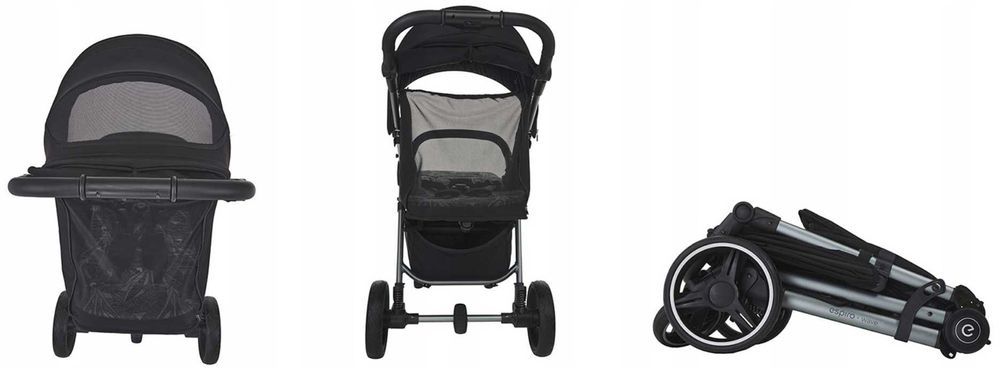 Espiro wózek Wave anthracite stone 217