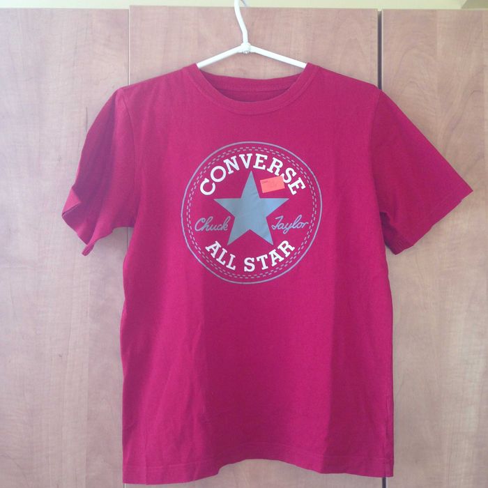 T shirt Converse czerwona
