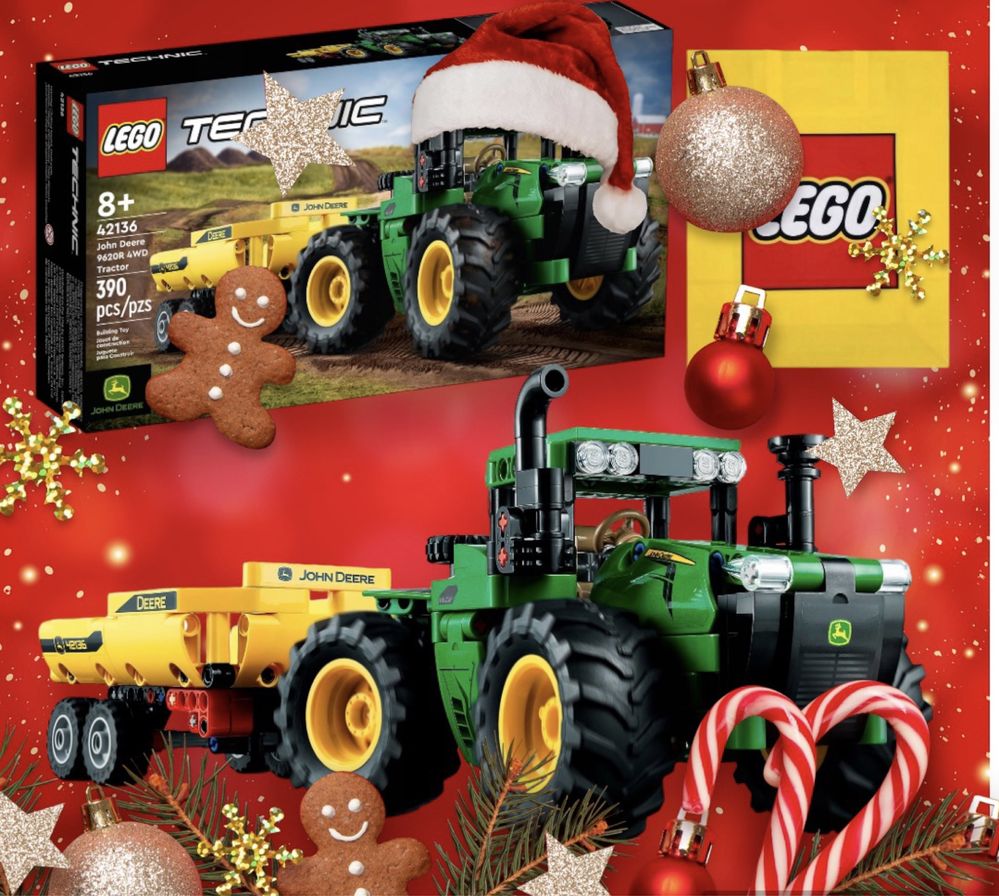 ZESTAW LEGO Technic Traktor John Deere 42136 PREZENT Dziecko! OKAZJA!