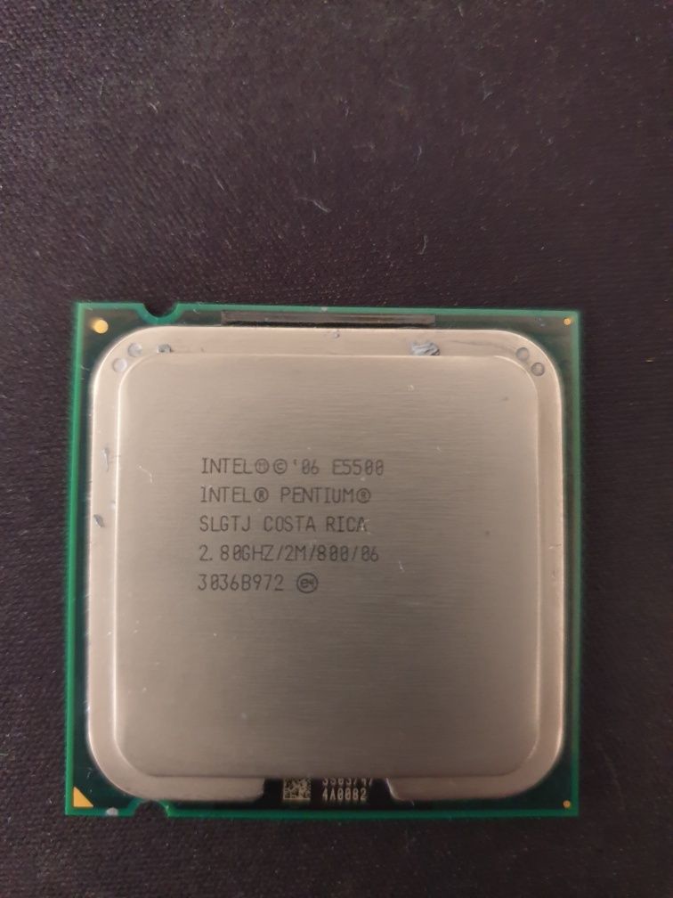 Processador Intel, E5500, 2.80 GHz, 2 MB Cache, Socket LGA 775