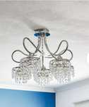 Lampa sufitowa żyrandol kryształki Glamour