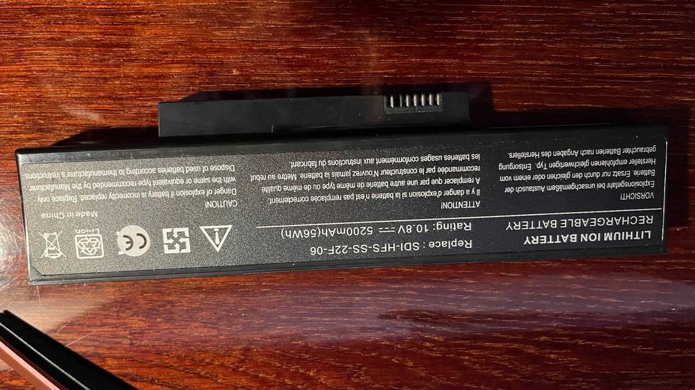 Аккумуляторная батарея SDI-HFS-SS-22F-06 для ноутбука Fujitsu