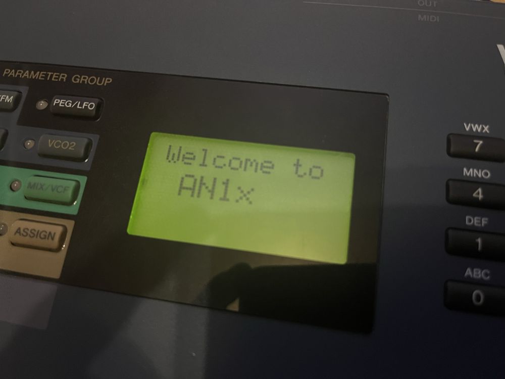 Yamaha AN1X - Syntezator VA Virtual Analog