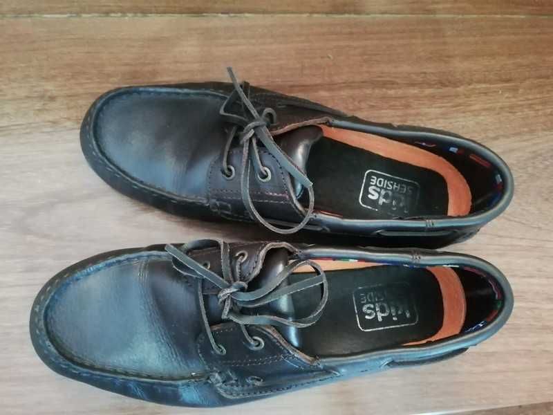 Sapatos Vela Castanhos Criança Tam. 40